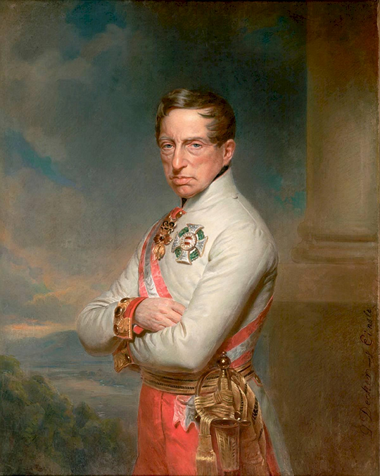 Charles-Louis de Teschen - par Anton Einsle - après 1847